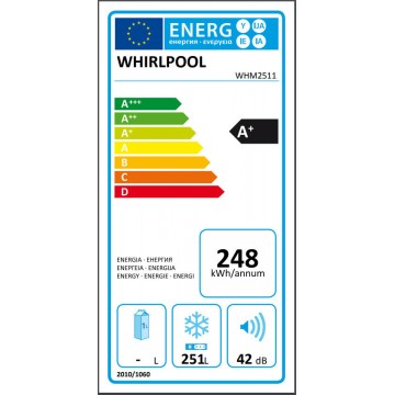 Whirlpool Οριζόντιος Καταψύκτης WHM 2511 (255Lt A+)